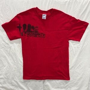 My Chemical Romance Band Tee Red Vintage
